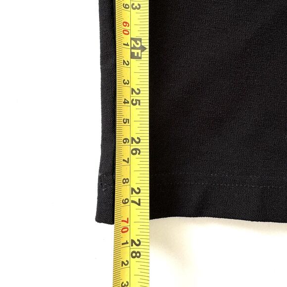 Eileen Fisher Women’s System Washable Stretch Crepe Straight Pant Black - Picture 10 of 11